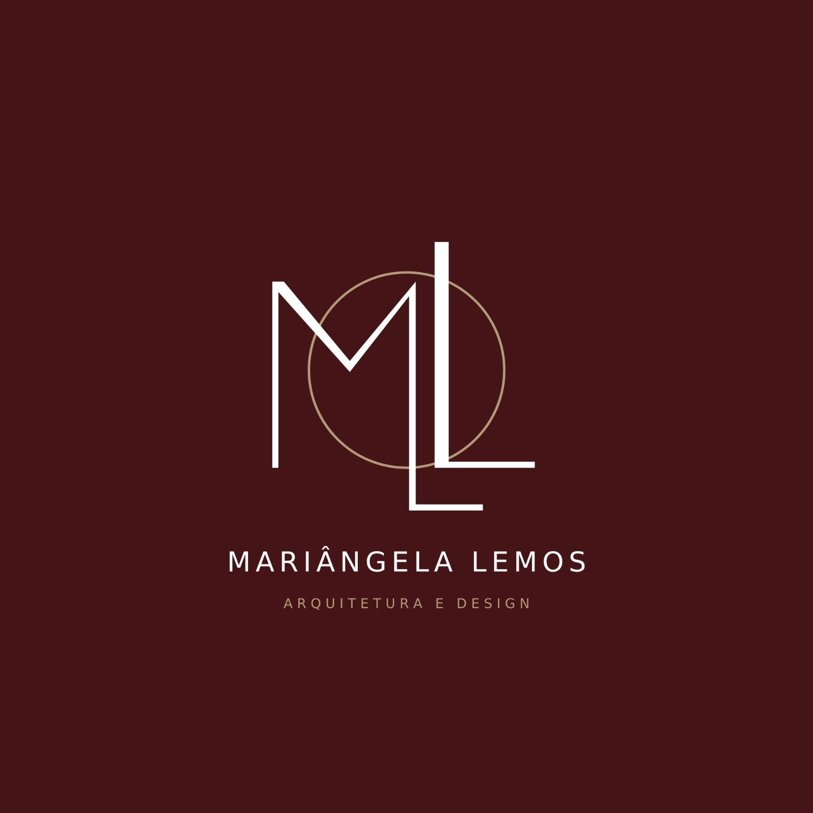 Logo de Mariângela Lemos, Arquitetura e Design